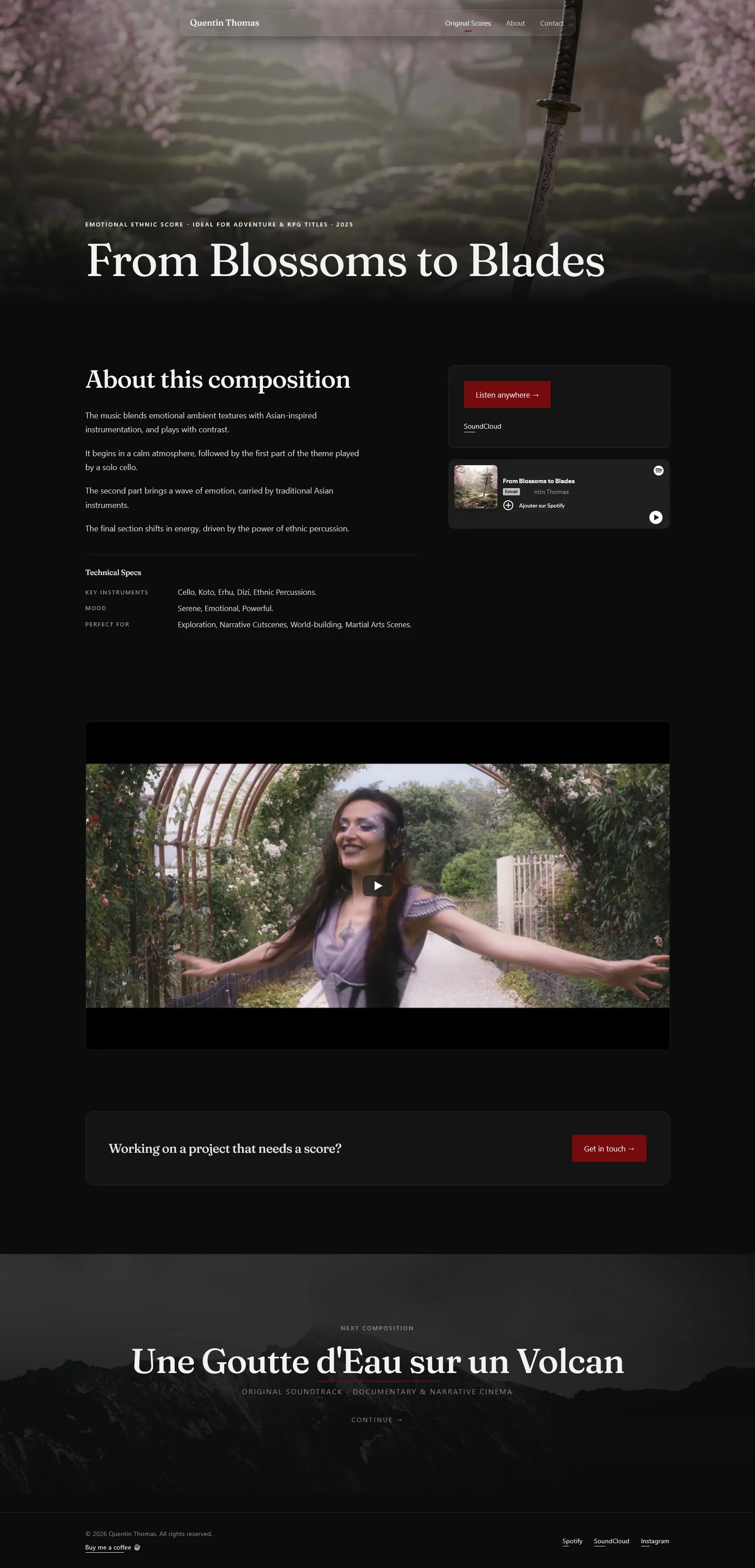 Portfolio Compositeur — capture 3