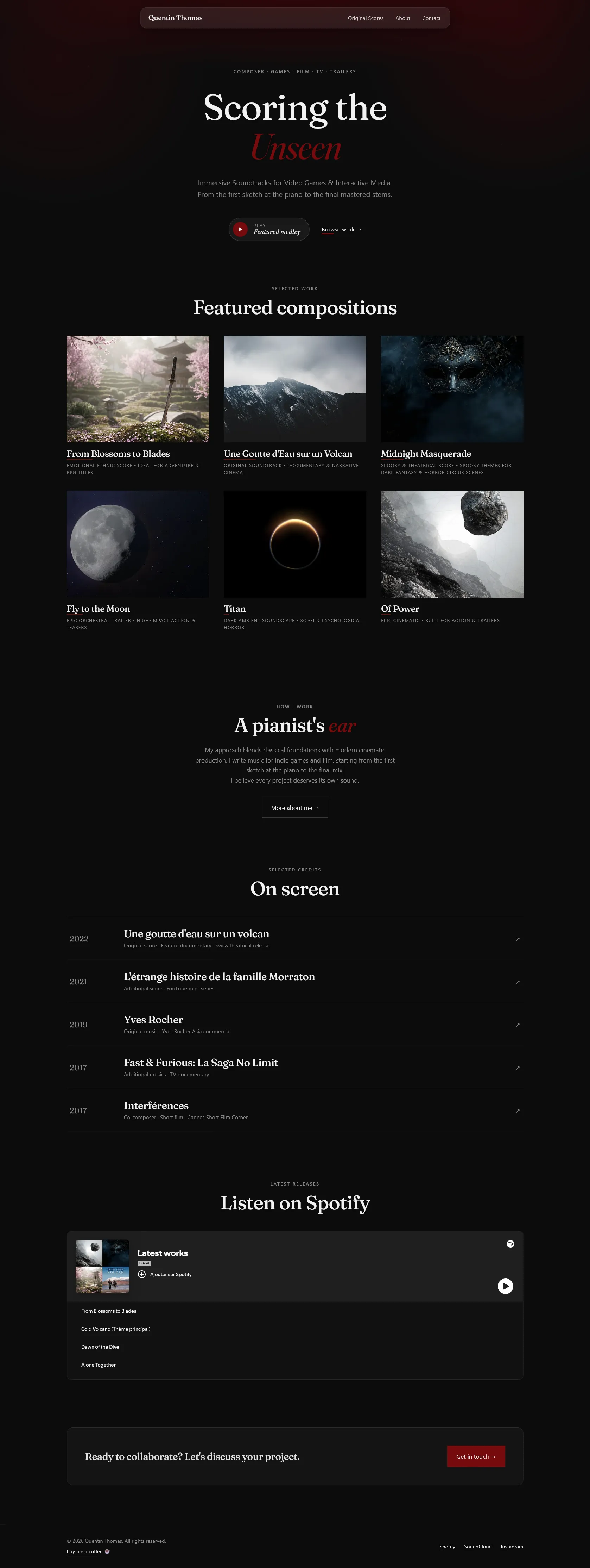 Portfolio Compositeur — capture 2